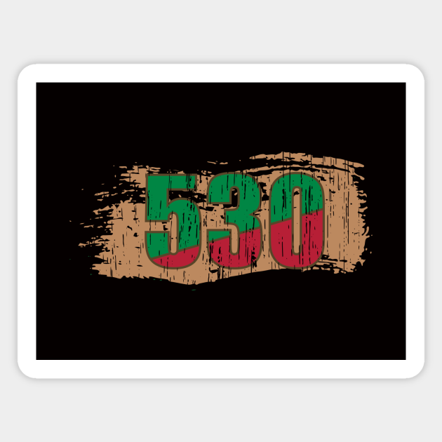 530 California Area Code 530 California Area Code Sticker TeePublic 530-california-area-code-530-california-area-code-sticker-teepublic